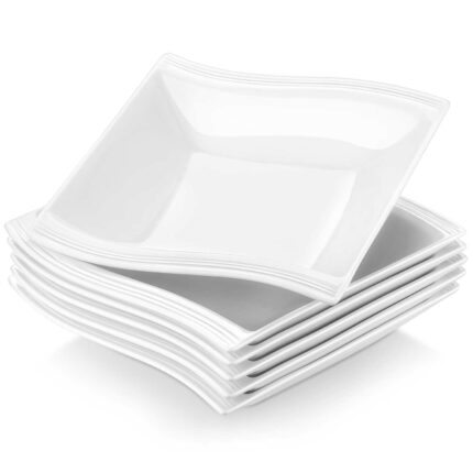 Mldyrzyh Flora Soup Plates Set of 6