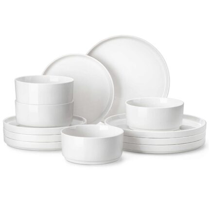 Mldyrzyh Leah 24 Piece Dinnerware Set for 8