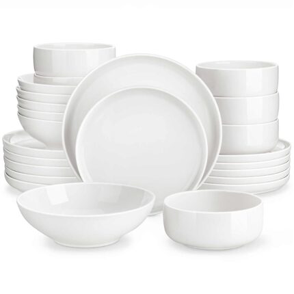 Mldyrzyh Luna 24 Piece Dinnerware Set