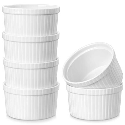 Mldyrzyh Ramekins 8oz Set of 6