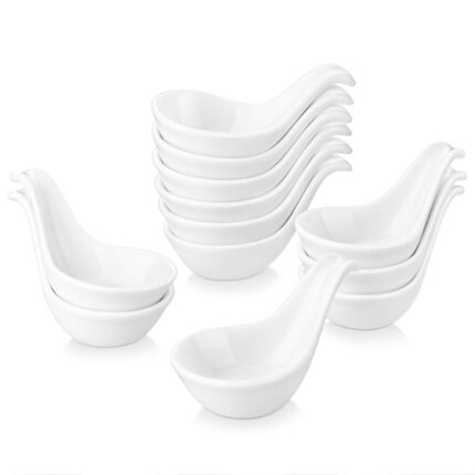 Mldyrzyh Ramekins Dipping Sauce Bowls Set of 12
